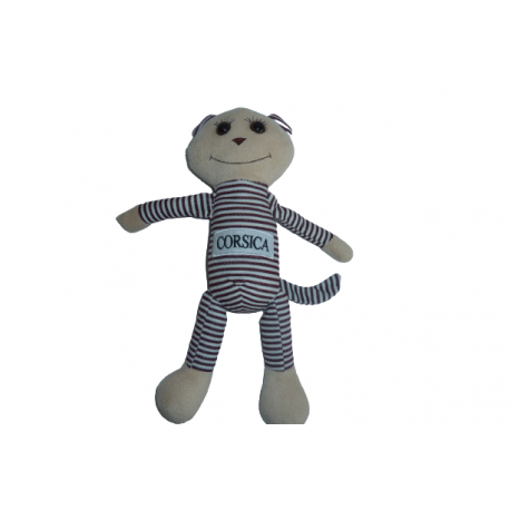 Doudou peluche chat Corsica Entre Ciel et Mer