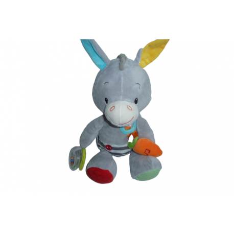 Doudou peluche éveil âne Lilliputiens