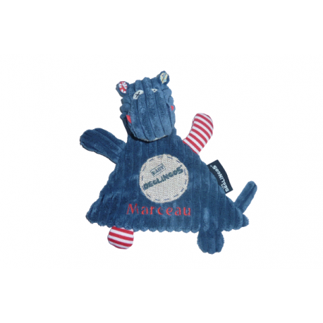 Doudou hippopotame Hippipos Les Déglingos