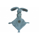 Doudou peluche mouchoir lapin Pommette