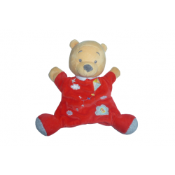 Doudou marionnette Winnie l'Ourson Disney