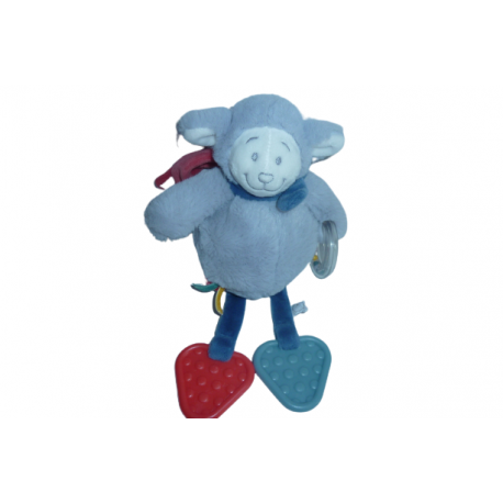 Doudou peluche éveil mouton Guss et Victor Noukie's