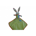 Doudou lapin peluche mouchoir Tiamo