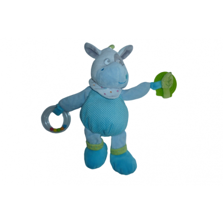 Doudou peluche éveil cheval Mots d'Enfants