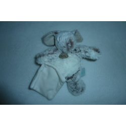 Doudou lapin peluche Les Flocons BN664 Baby'Nat