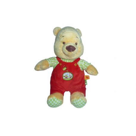 Doudou ours peluche Winnie l'Ourson Disney