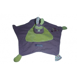 Doudou lapin Lucien Les Zigotos Sauthon