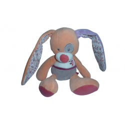 Doudou peluche lapin Tex Baby