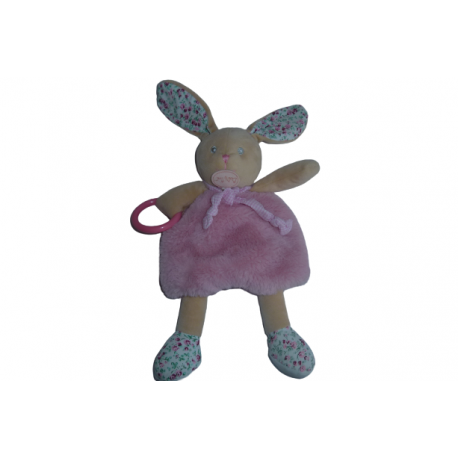 Doudou lapin peluche Poupi éveil BN0112 Baby'Nat