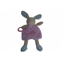 Doudou lapin peluche Poupi éveil BN0112 Baby'Nat