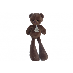 Doudou ours peluche souris HO2315 Histoire d'Ours