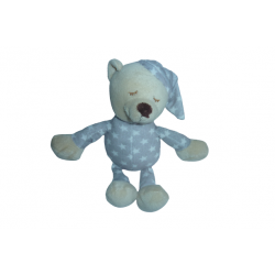 Doudou peluche ours dormeur Tom et Kiddy Tomkids
