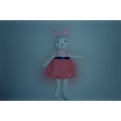 Doudou peluche lapin Obaibi