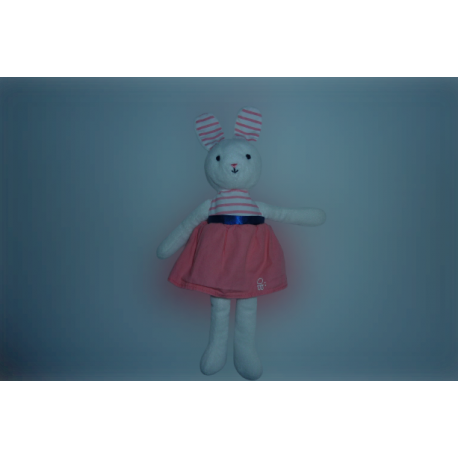 Doudou peluche lapin Obaibi