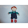 Doudou peluche poupée garçon Moulin Roty