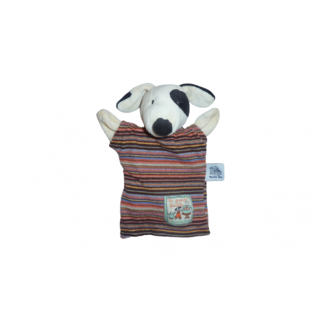 Doudou marionnette chien Julius Moulin Roty