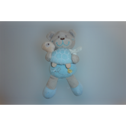 Doudou peluche musical ours Tex Baby