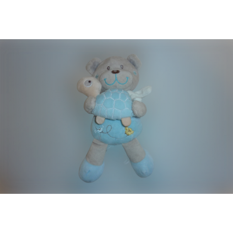 Doudou peluche musical ours Tex Baby