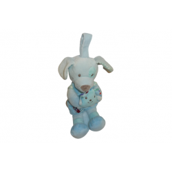 Doudou peluche musical chien Tex Baby