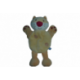 Doudou marionnette ours Sucre d'Orge