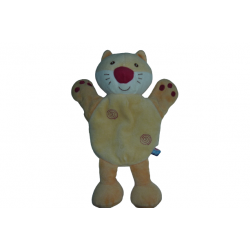 Doudou marionnette ours Sucre d'Orge