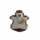 Doudou marionnette hérisson et son renard HO1354 Histoire d'Ours