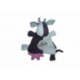 Doudou vache Milkos Les Deglingos