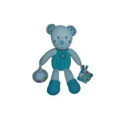 Doudou peluche ours éveil Nicotoy Simba Dickie