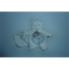 Doudou peluche ours Flocons BN664 Baby'Nat