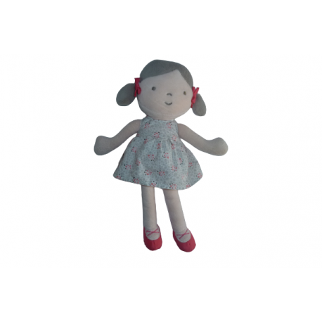 Doudou peluche poupée Obaibi