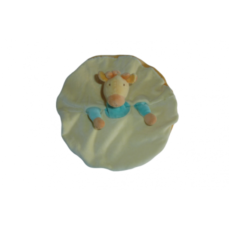 Doudou marionnette girafe Moulin Roty