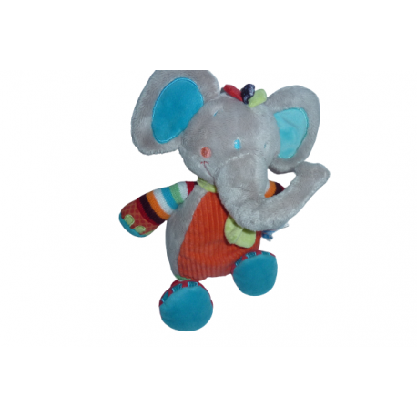 Doudou peluche éléphant Tex Baby