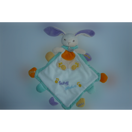 Doudou lapin Mon Super Doudou BN302 Baby'Nat