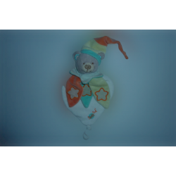 Doudou ours luminescent BN793 Baby'Nat