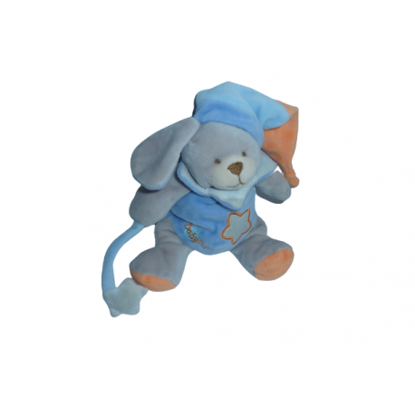 Doudou chien peluche BN794 luminescent Baby'Nat