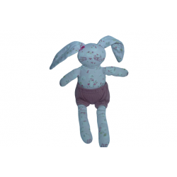 Doudou peluche lapin Petit Bateau