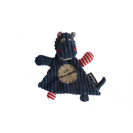 Doudou hippopotame Hippipos Les Deglingos