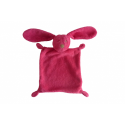 Doudou lapin fuchsia Nicotoy