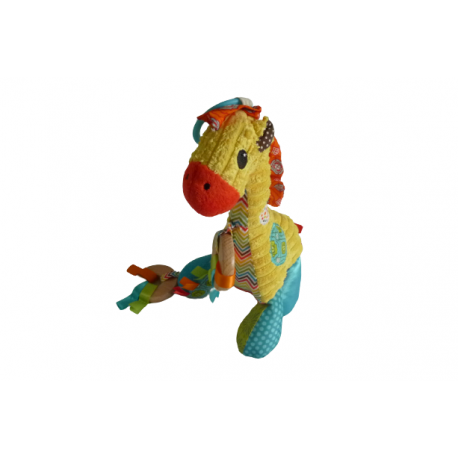 Doudou peluche éveil girafe Infantino