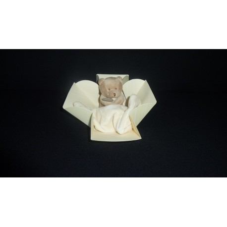 DOUDOU OURS AVEC MOUCHOIR DOUDOU ET COMPAGNIE