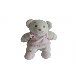 Doudou peluche ours Poupe Poupi