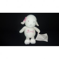 DOUDOU MOUTON AVEC MOUCHOIR LUMINOU