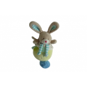 Doudou musical lapin Lovely DC3046 Doudou et Compagnie