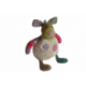 Doudou peluche musicale lapin Les jolis pas Beaux Moulin Roty