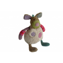Doudou peluche musicale lapin Les jolis pas Beaux Moulin Roty