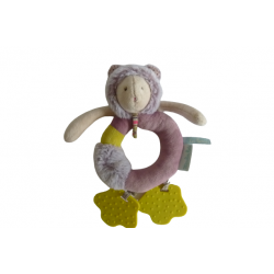Doudou hochet souris Les Pachats Moulin Roty