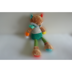 Doudou peluche renard Mots d'Enfants