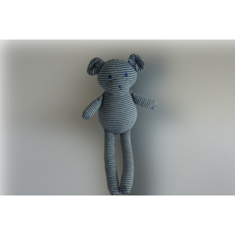 Doudou peluche souris Petit Bateau