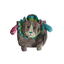 Sac à dos maternelle lion Jélékros Les Déglingos