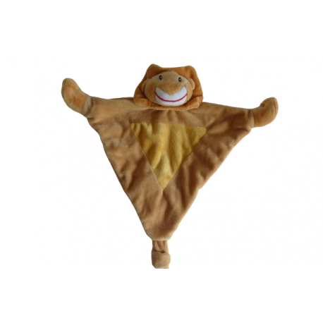 Doudou lion Le roi du matelas Cotton Blue